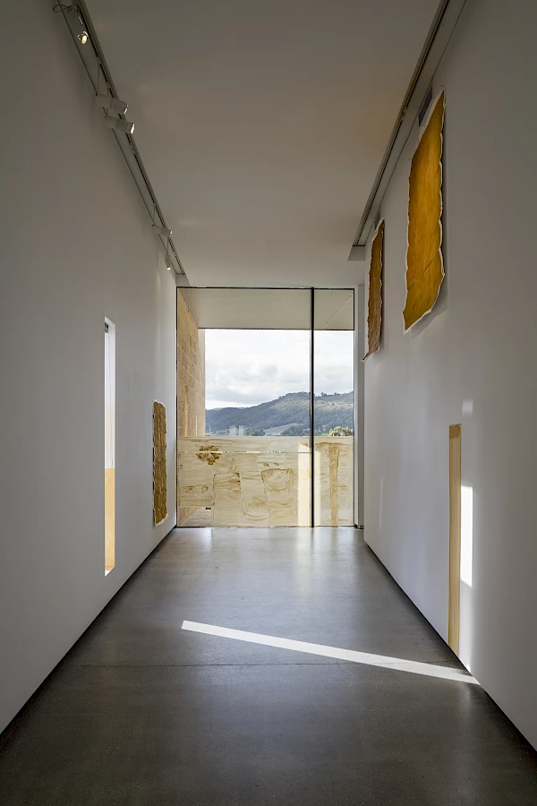 D Harding, As I remember it (The Soils Project), 2023. Installation view, The Soils Project, TarraWarra Museum of Art, 2023. Courtesy of the artist and Milani Gallery, Brisbane. Photo: Andrew Curtis