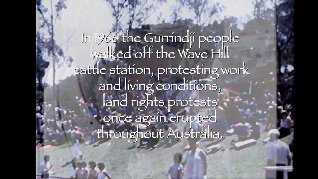 Stills from "The riot", Karrabing Film Collective, 2017