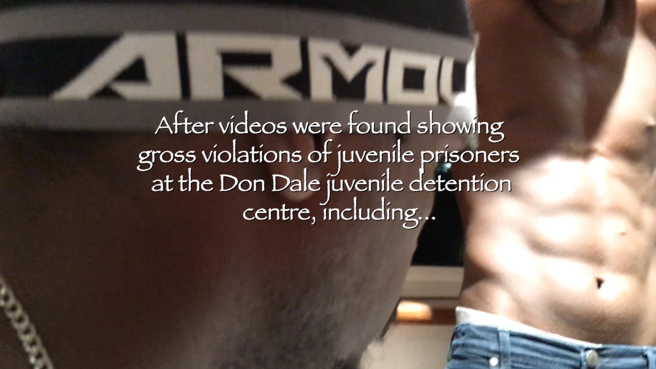 Stills from "The riot", Karrabing Film Collective, 2017