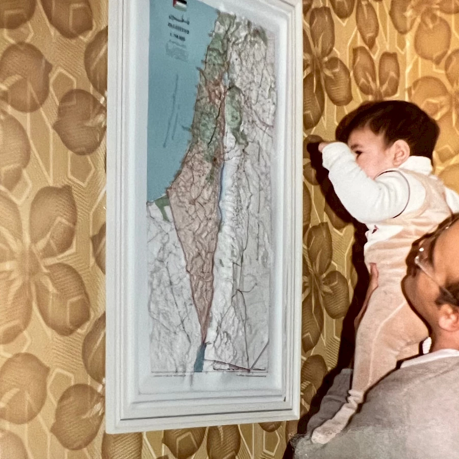 Learning Palestine Father And Child (smaller)