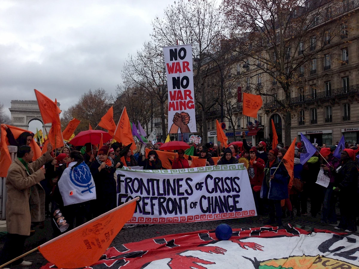 Red Lines Demonstration 11 Dec