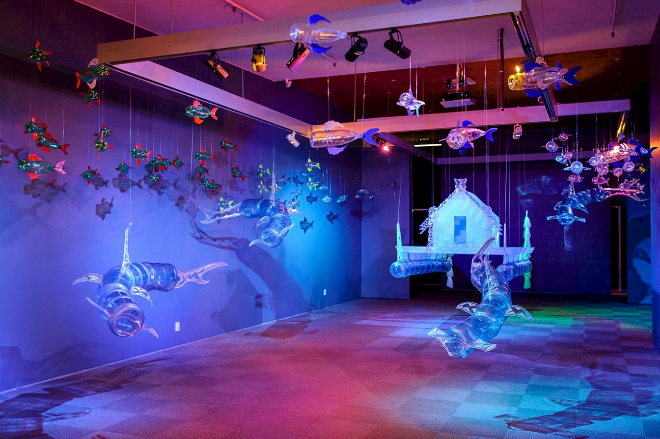 George Nuku, Bottled Ocean 2116, 2016.