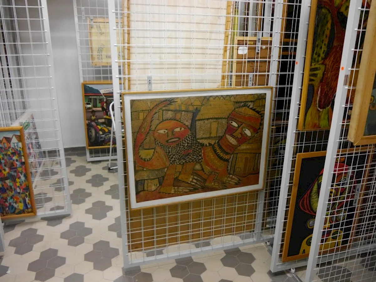 Twins Seven Seven. Devil's Dog. 1966. Ink & Gouache on Paper. Collection Iwalewahaus