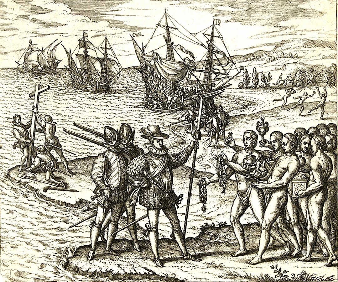 Jesus Carrillo 4 Columbus Landing On Hispaniola