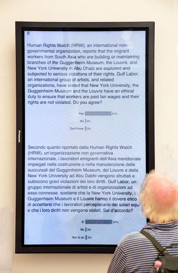 15 5venice Bienniale World Poll Question 8 2015 Hans Haacke 345 2 667x1024