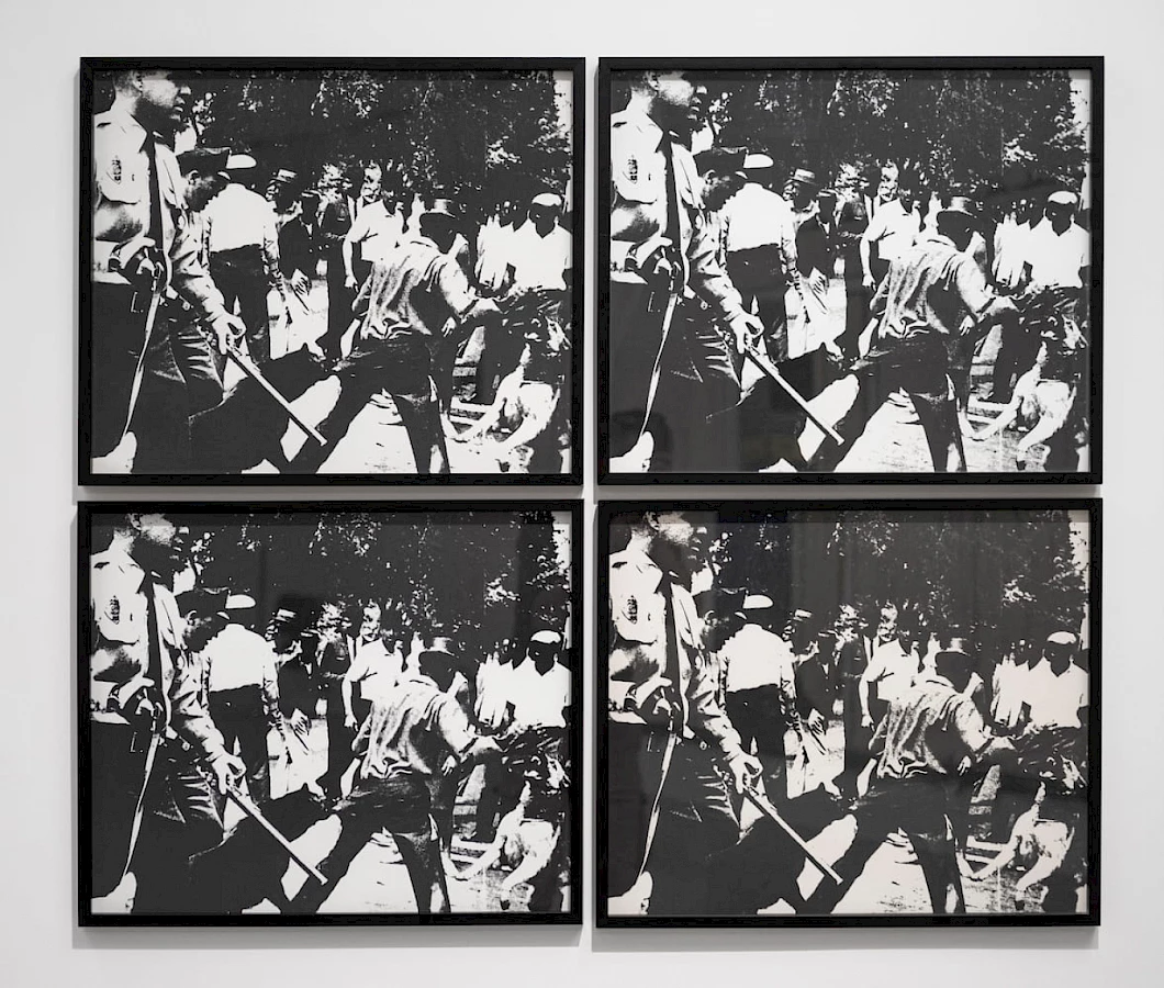 10 Florence Cheval Monoculture Birmingham Race Riot 2 Warhol