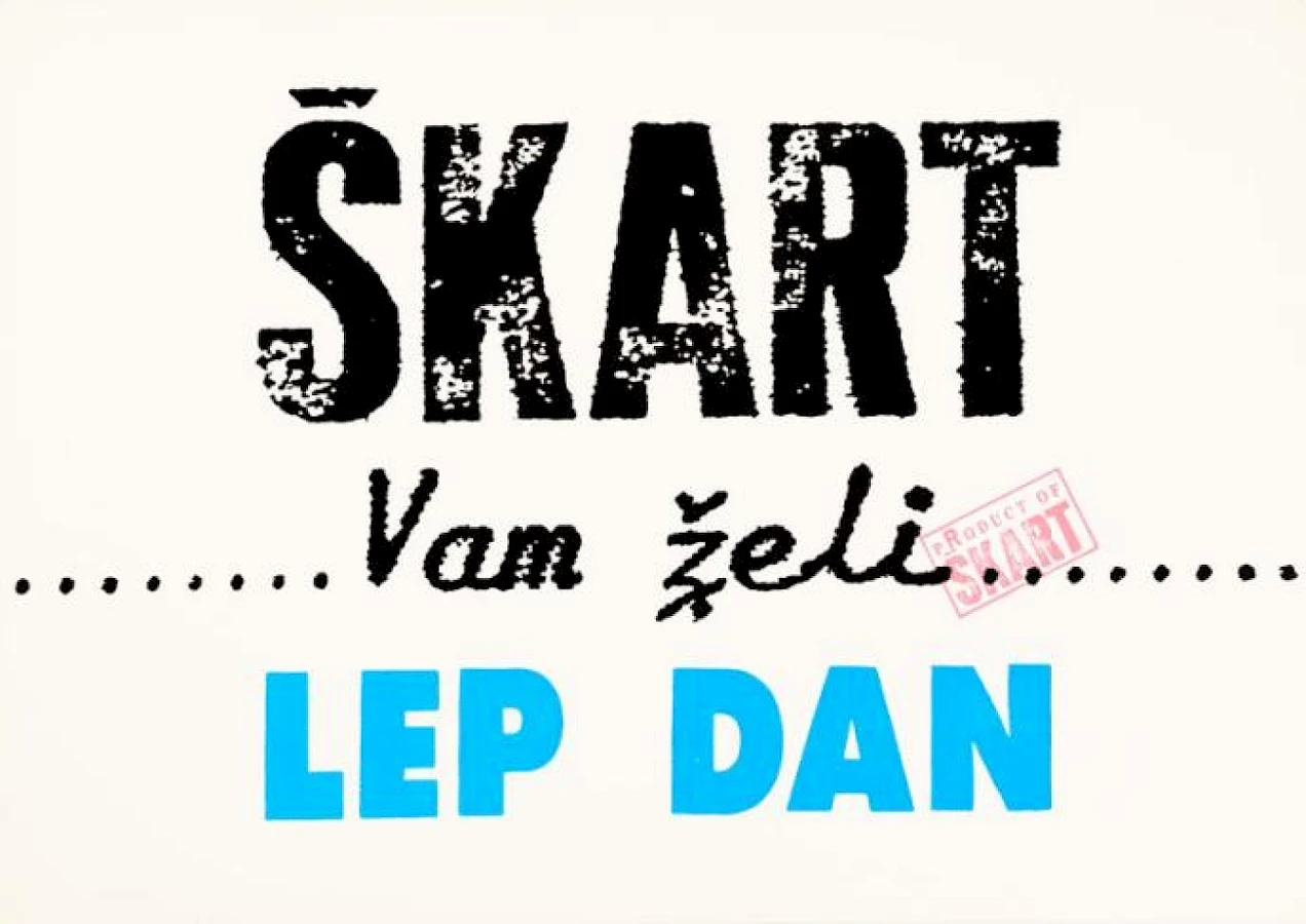 6 Seda Yildiz Škart Wishes You A Nice Day1990silk Screen Print On Paper, Stamped34,9 × 49,7 Cm