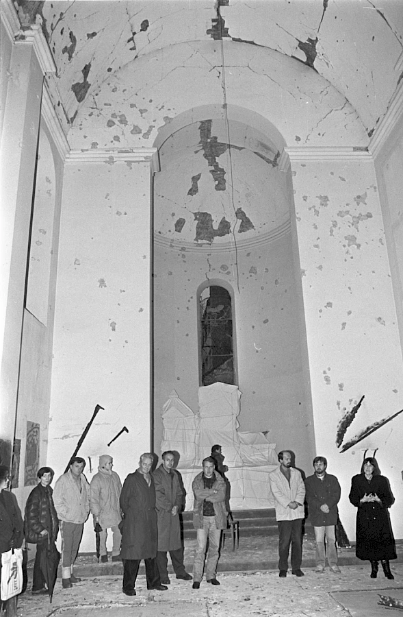 Fig 3 Asja Mandic Exhibition Opening St. Vincent Church