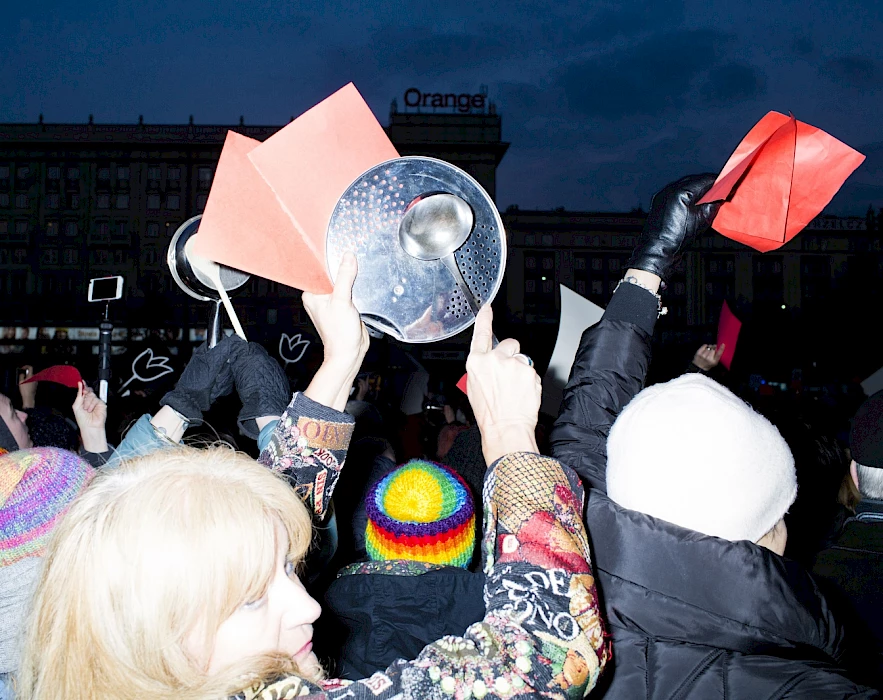 Rafał Milach The Archive Of Public Protests [series], 2018 Warsaw 08.03.2017