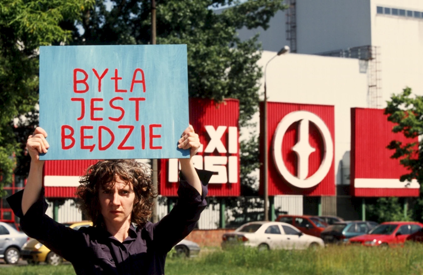 Sharon Hayes, In The Near Future, Warsaw, 2008 Was Is Will Be